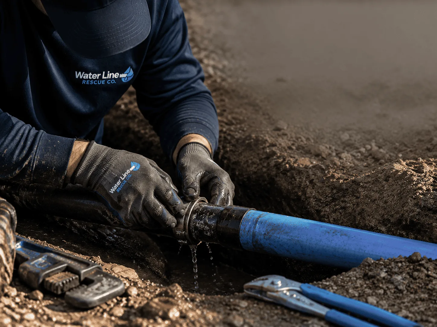 Why choose Water Line Repair in Brewster, KS
